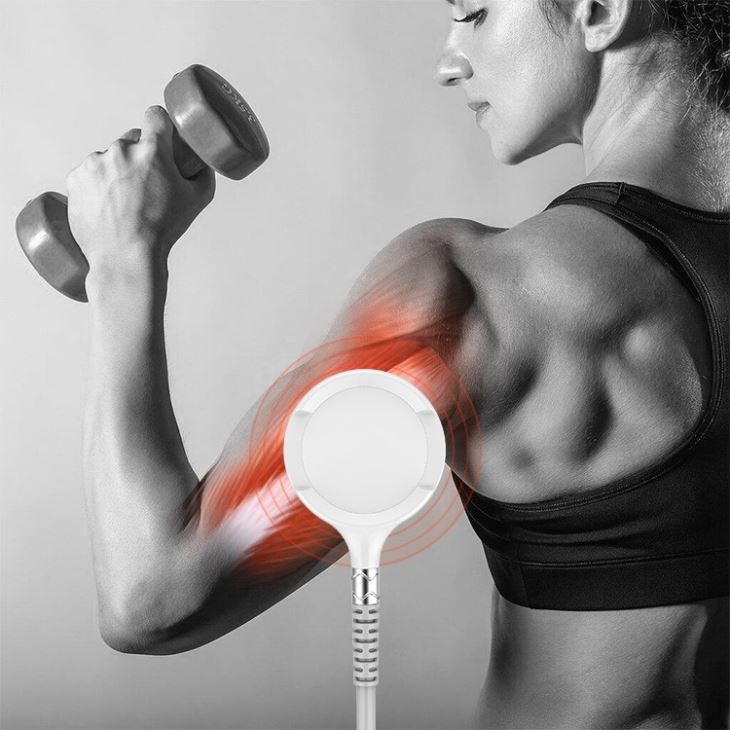 TeslaSculpt Portable Electromagnetic Muscle Stimulation Machine
